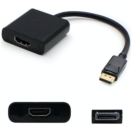 Add-On Addon Hp Bu989Av Compatible Displayport Male To Hdmi Female Black BU989AV-AO